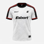 esbort™ Apex Pro Match Jersey (White, Black & Red No. 10 Edition)