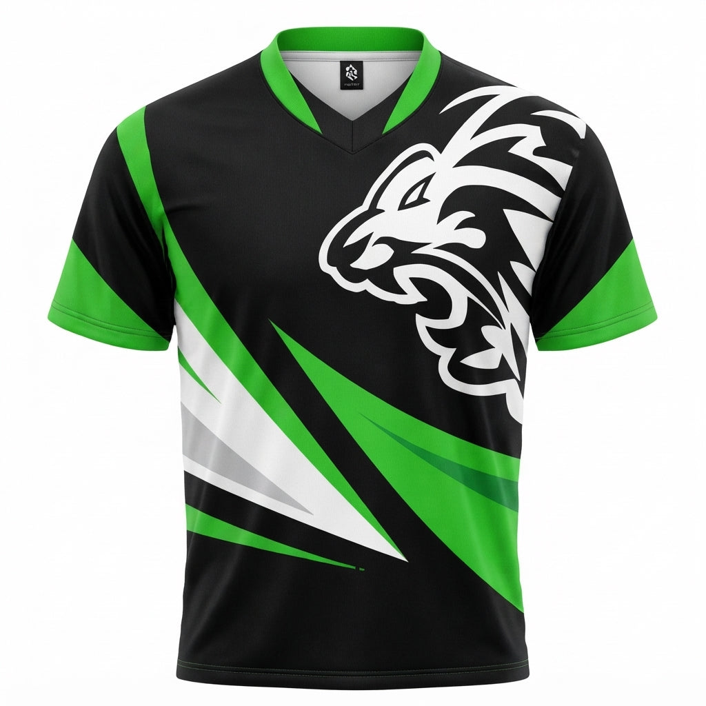 esbort™ Cyber Swirl Pro Esports & Athletic Jersey