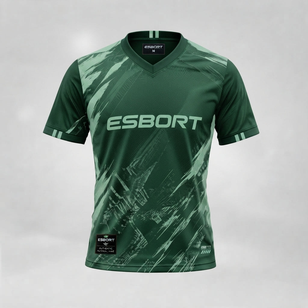 Esbort Pro Dynamic Green Soccer Jersey | Elite Performance Kit