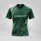 Esbort Pro Dynamic Green Soccer Jersey | Elite Performance Kit