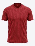 Esbort Phantom Texture Performance Jersey – Crimson Red