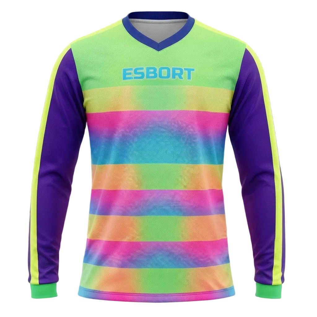 Esbort Performance Long-Sleeve Jersey – Acid Neon Edition