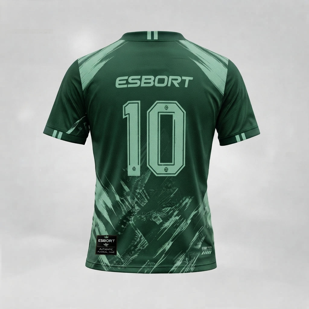 Esbort Pro Dynamic Green Soccer Jersey | Elite Performance Kit