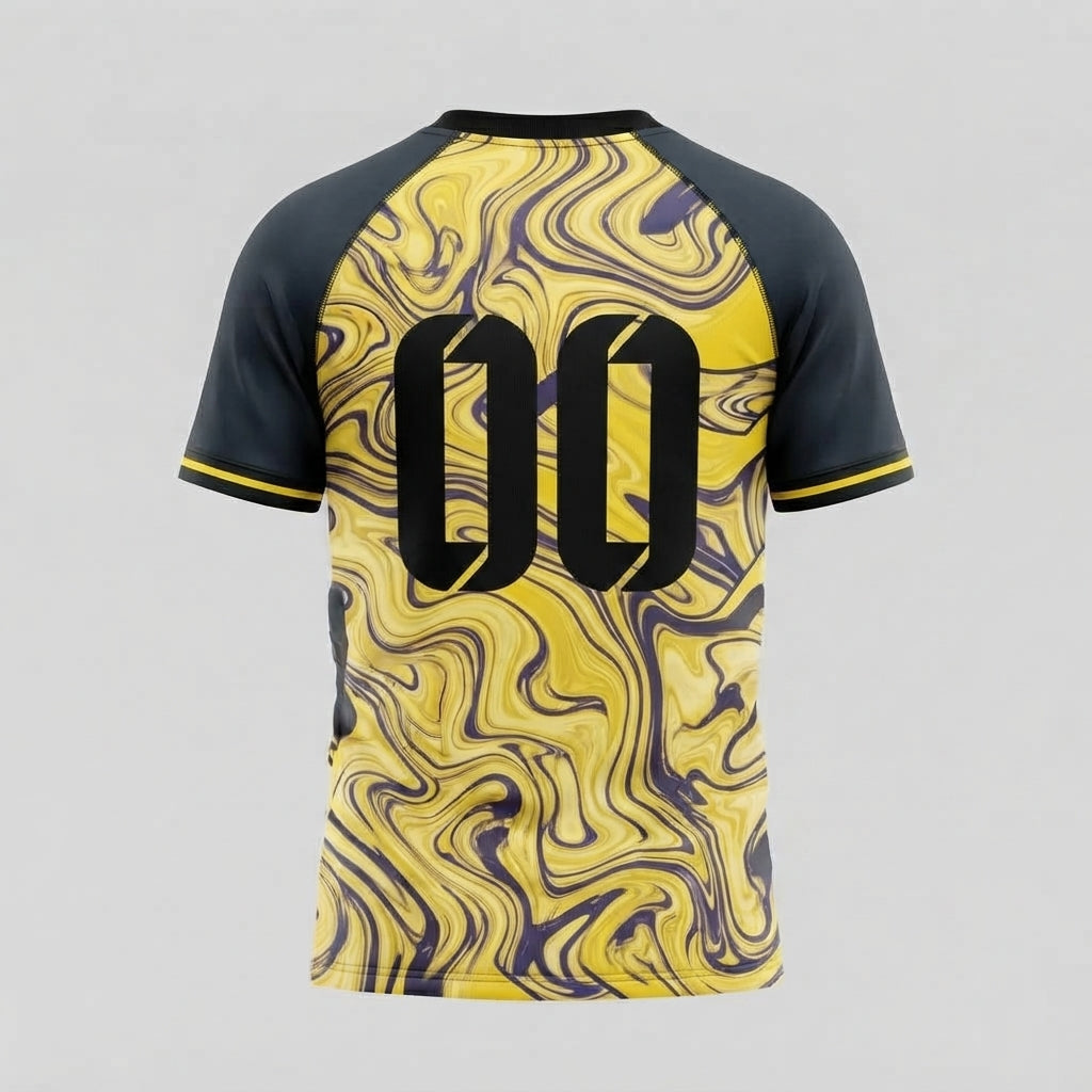 Esbort Acid Neon Pro Jersey - Cyber Swirl Performance Kit