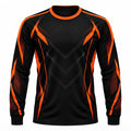 Esbort Pro-Performance Long-Sleeve Jersey – Black & Orange