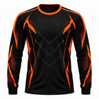 Esbort Pro-Performance Long-Sleeve Jersey – Black & Orange