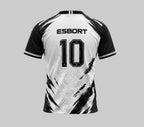 Esbort Monochrome Pro Jersey - White & Black Limited Edition Kit