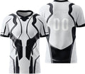 Esbort Performance Esports Jersey – Cyber White & Black Edition