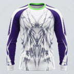 Esbort Performance Long-Sleeve Jersey – Acid Neon White