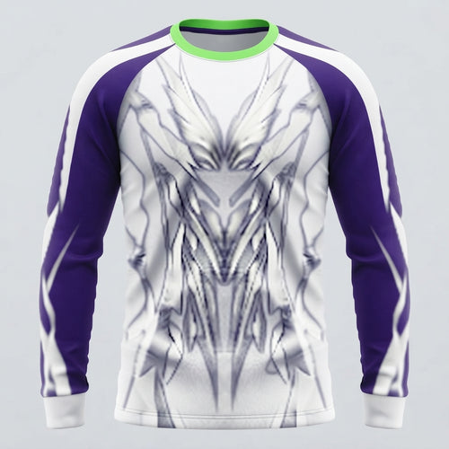 Esbort Performance Long-Sleeve Jersey – Acid Neon White