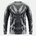 Esbort Performance Long-Sleeve Jersey – Slate Gray / Abstract