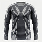 Esbort Performance Long-Sleeve Jersey – Slate Gray / Abstract