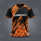 esbort™ Eclipse Pro Match Jersey (Orange & Black No. 10 Edition)