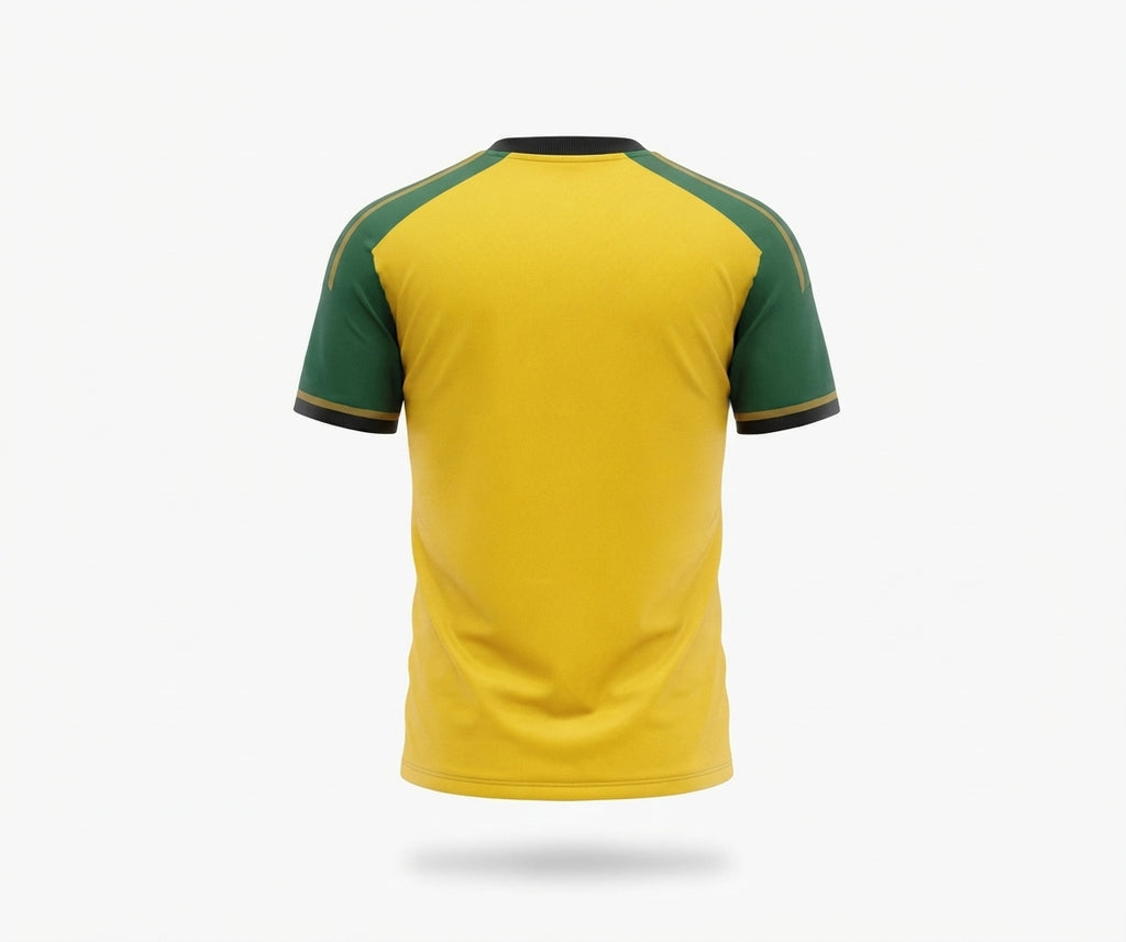 Esbort Custom Lightning Soccer Jersey- Yellow & Green Edition