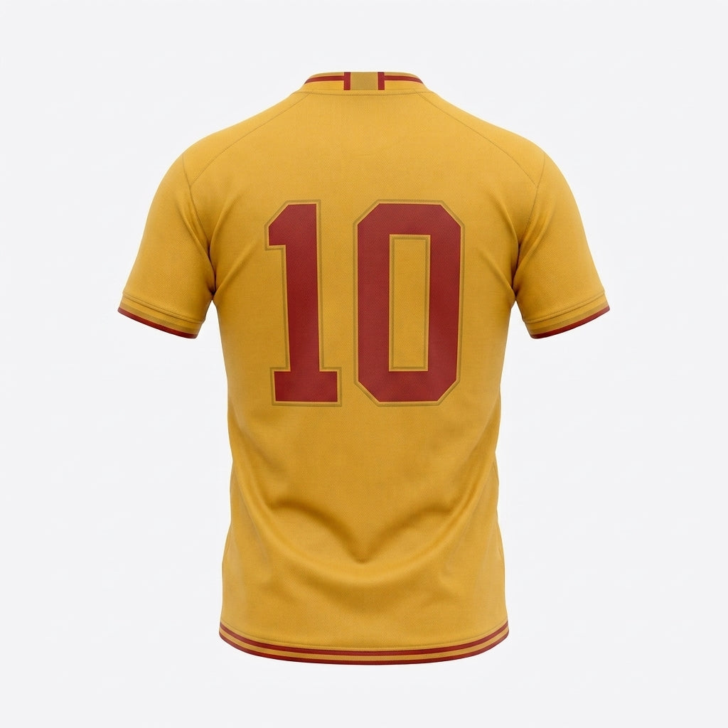 Esbort™ Pro Performance Jersey – Amber & Gold Minimalist Edition