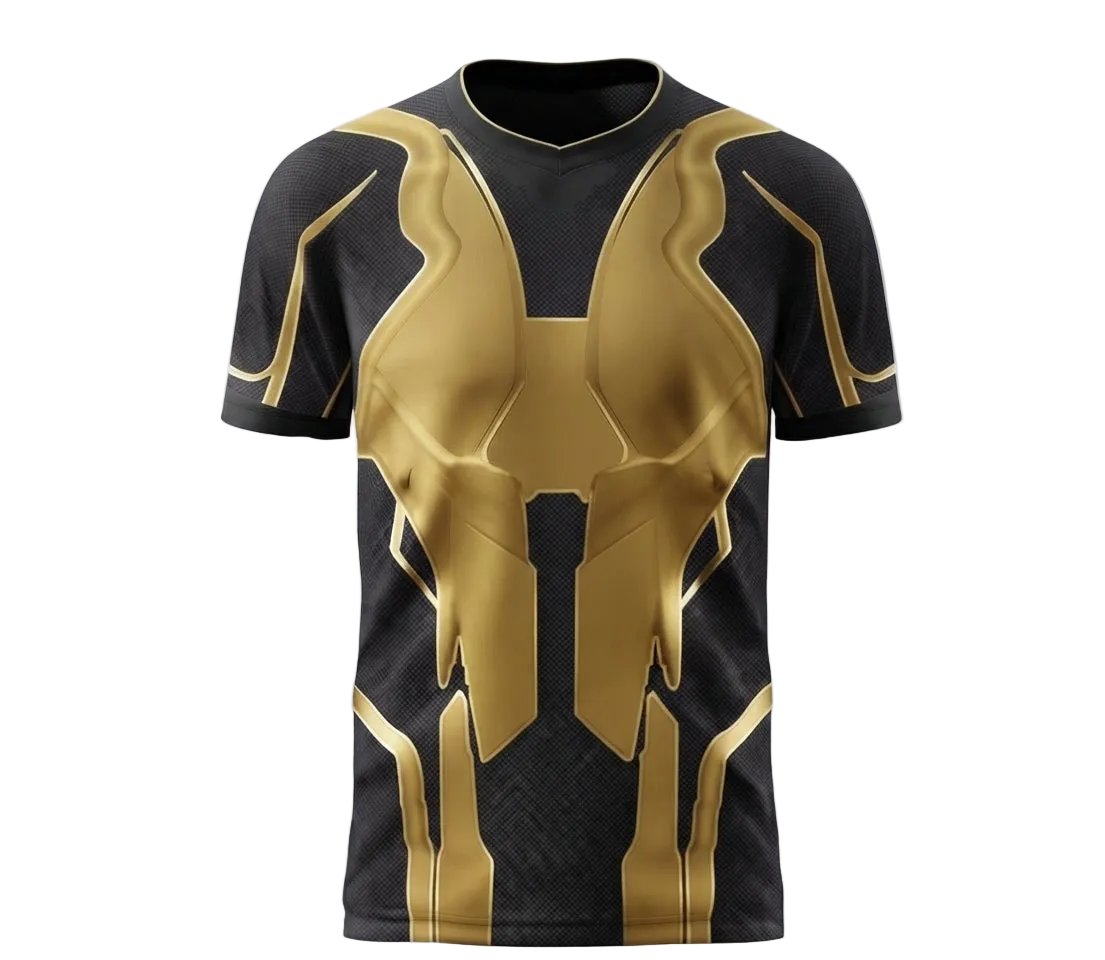 Esbort Performance Esports Jersey – Black & Gold Edition