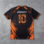 esbort™ Eclipse Pro Match Jersey (Orange & Black No. 10 Edition)