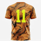 esbort™ Orange  Wave Pro Soccer Jersey