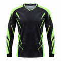Esbort Pro-Performance Long-Sleeve Jersey – Black & Neon Green