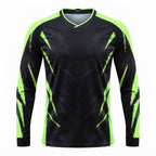 Esbort Pro-Performance Long-Sleeve Jersey – Black & Neon Green