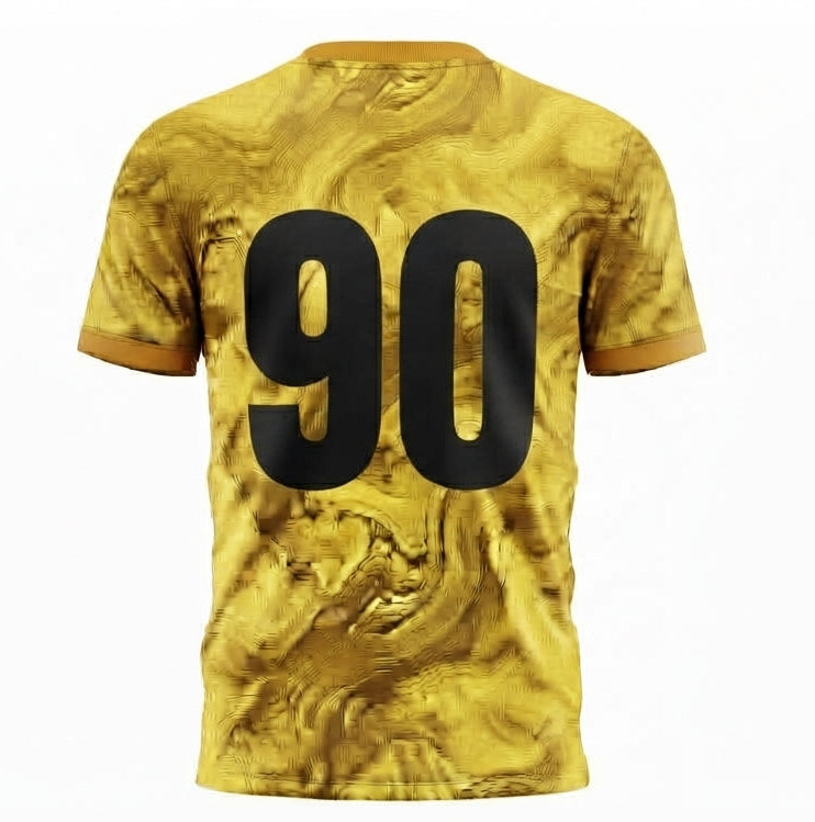esbort™ Yellow Wave Pro Soccer Jersey