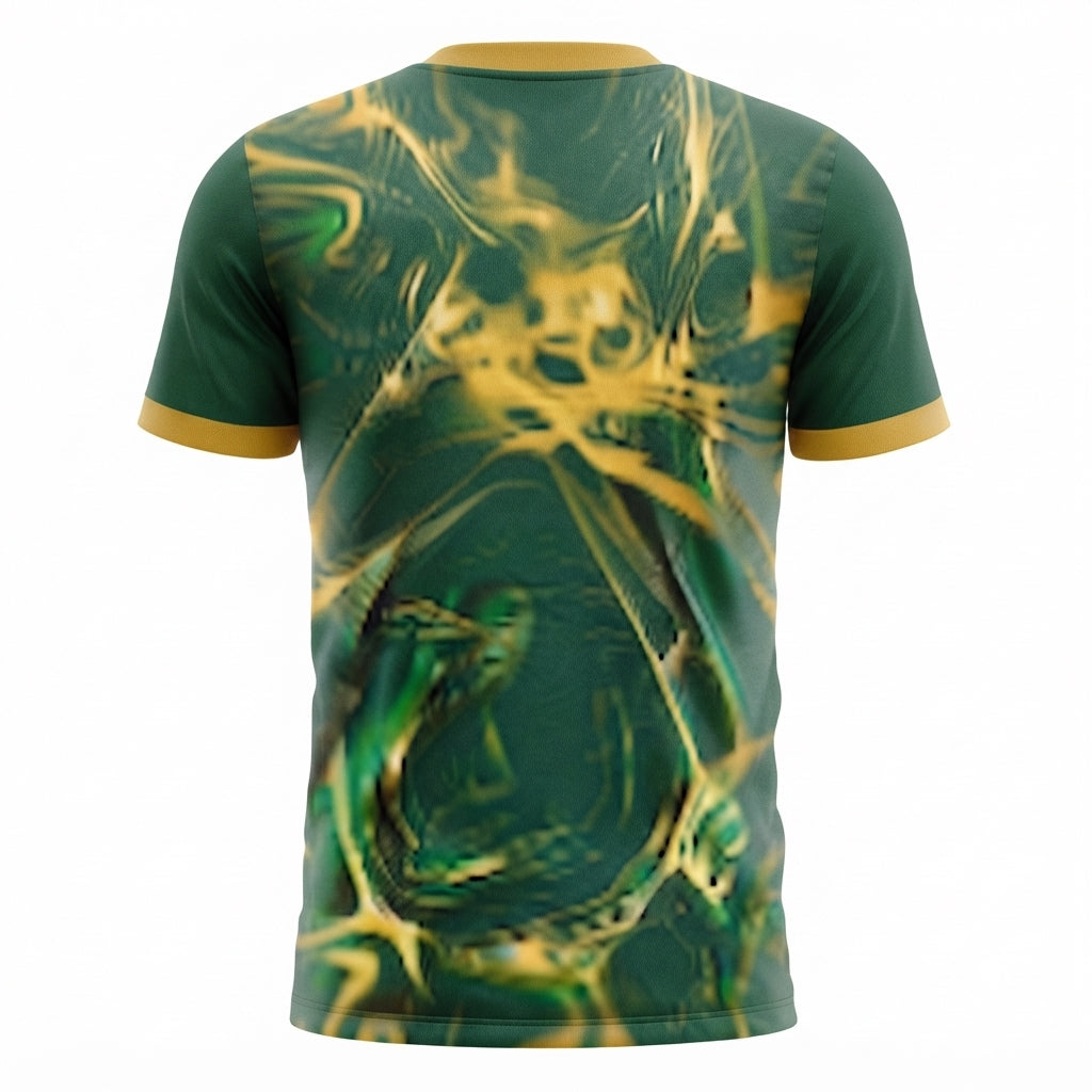 Esbort Performance Esports Jersey – Green & Gold Edition