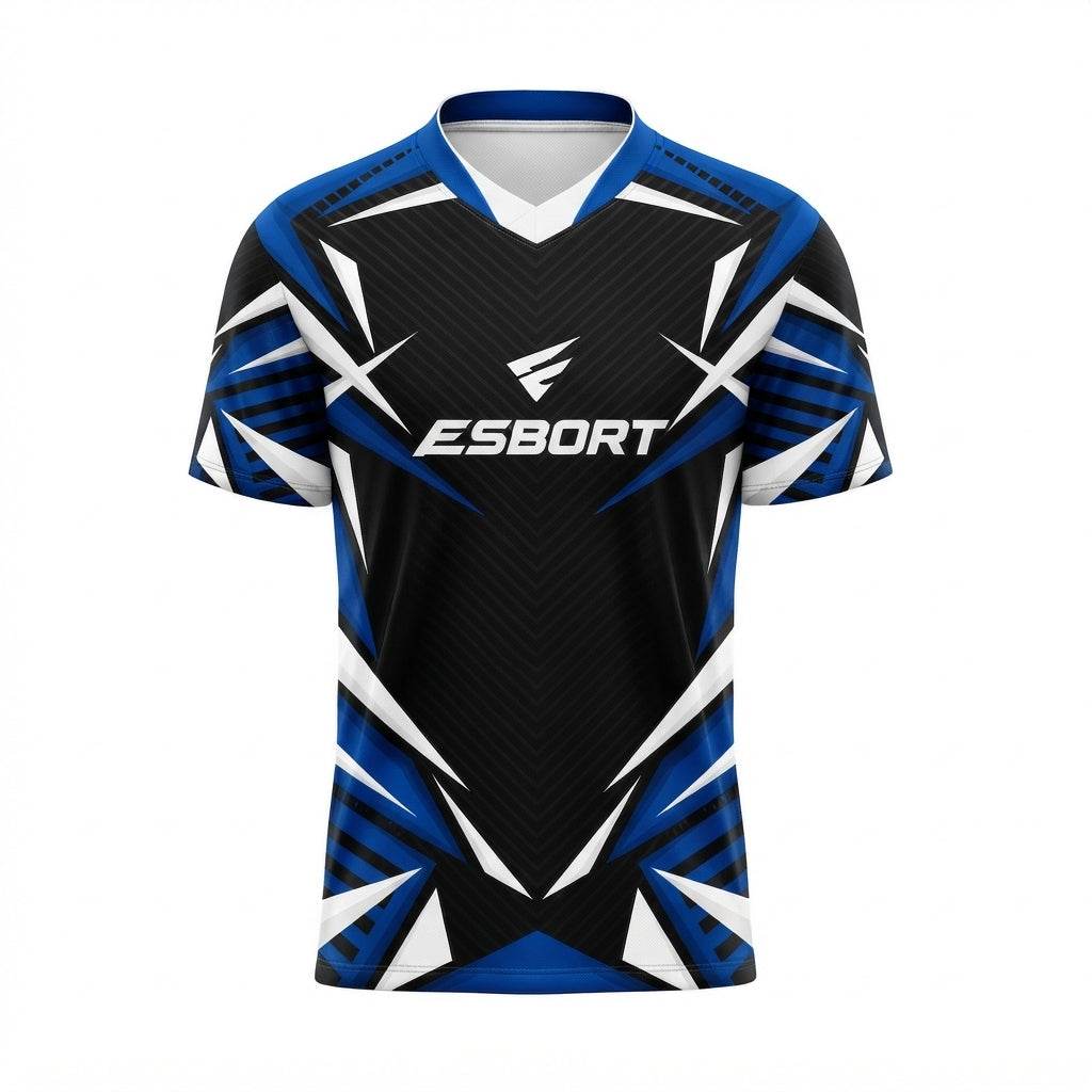 Esbort Blue Storm Performance & Esports Jersey