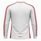 Esbort Performance Long-Sleeve Jersey – White & Red Classic Edition