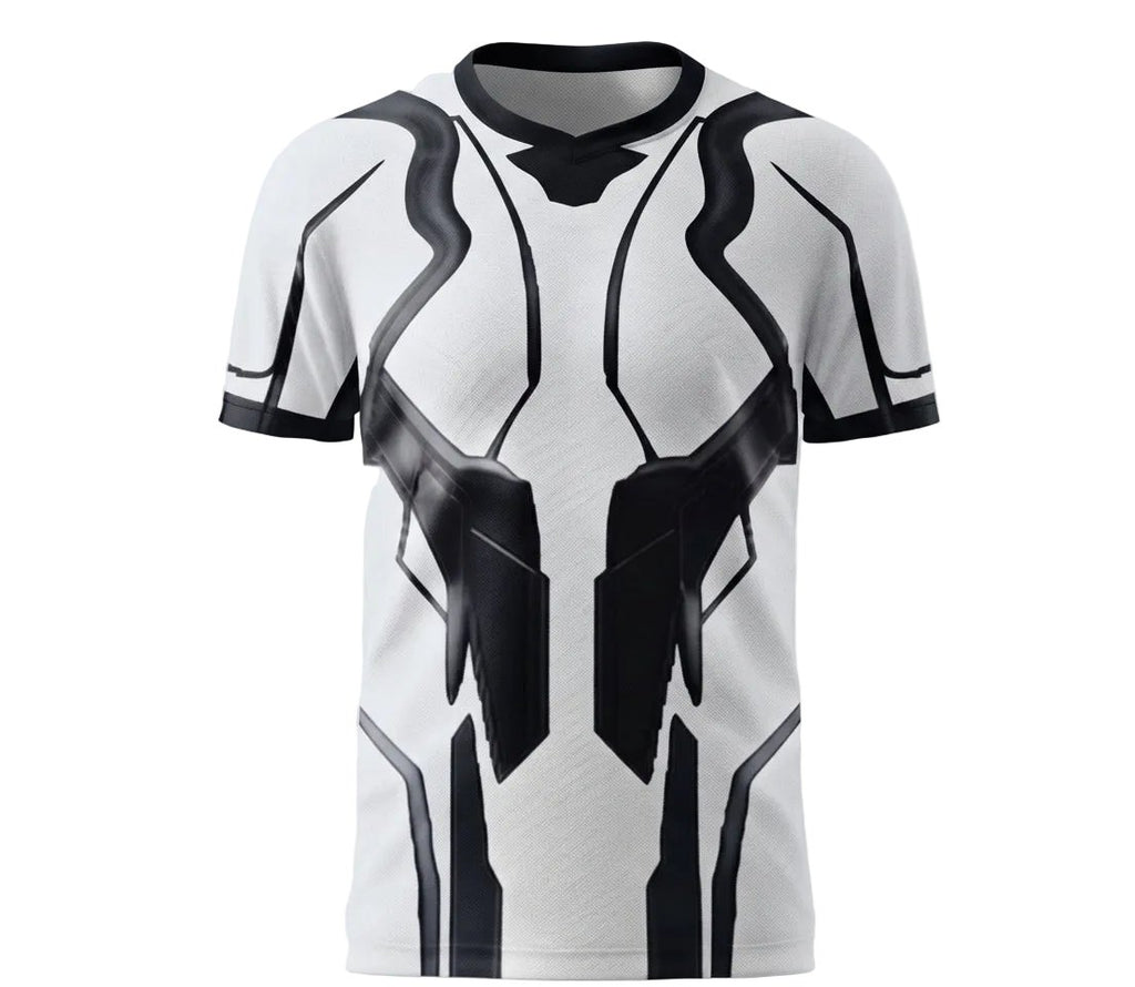 Esbort Performance Esports Jersey – Cyber White & Black Edition