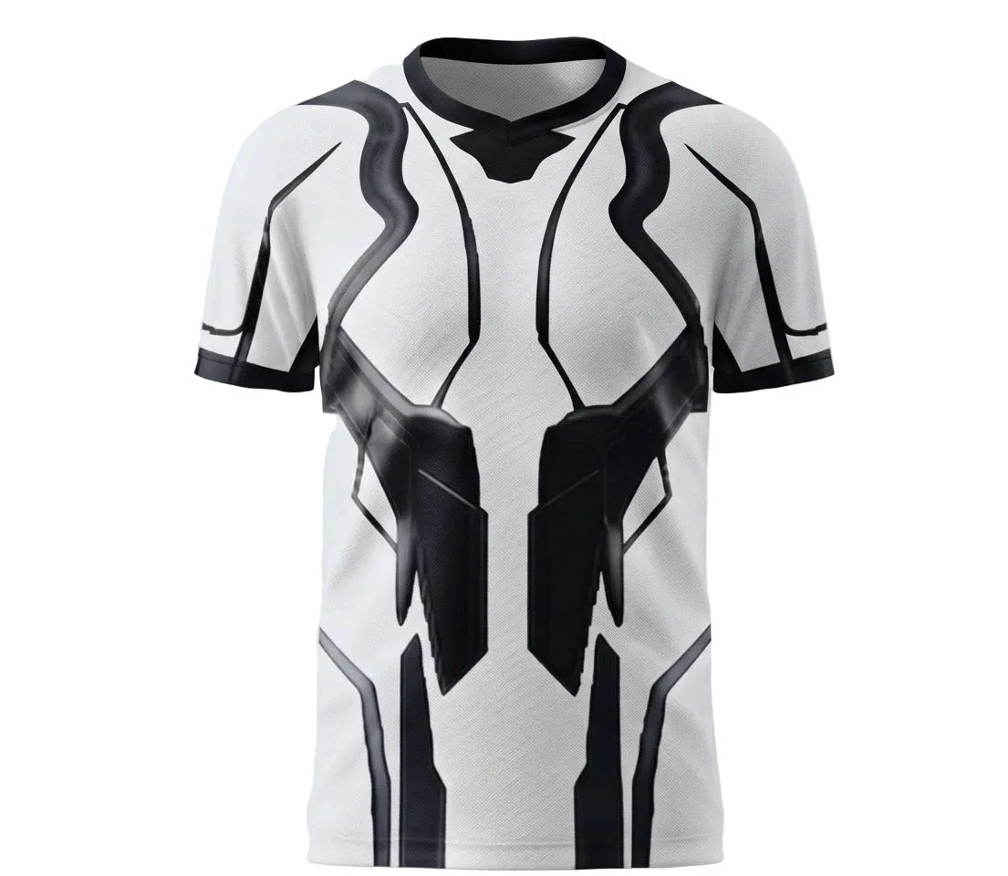 Esbort Performance Esports Jersey – Cyber White & Black Edition