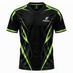ESBORT Strike Pro Short-Sleeve Jersey – Black & Electric Green Edition