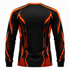 Esbort Pro-Performance Long-Sleeve Jersey – Black & Orange