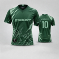 Esbort Pro Dynamic Green Soccer Jersey | Elite Performance Kit