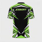 Esbort Green & Black Performance & Esports Jersey
