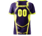Esbort Performance Esports Jersey – Cyber Violet & Yellow Edition