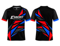 ESBORT Esports Pro Performance Jersey – Red, Blue & Black Apex Edition