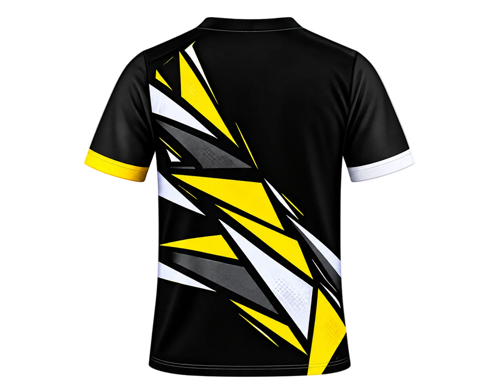 ESBORT Esports Pro Performance Jersey – Yellow, White & Black Apex