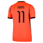 Cody Gakpo Netherlands National Team 2026 Home Match Jersey - Orange