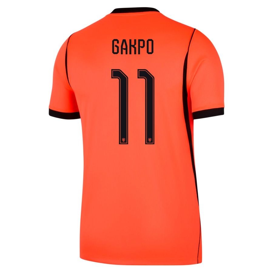 Cody Gakpo Netherlands National Team 2026 Home Match Jersey - Orange