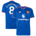 Bruno Fernandes Manchester United 2026/27 Away On-Field  Jersey - Royal