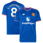 Bruno Fernandes Manchester United 2026/27 Away On-Field  Jersey - Royal