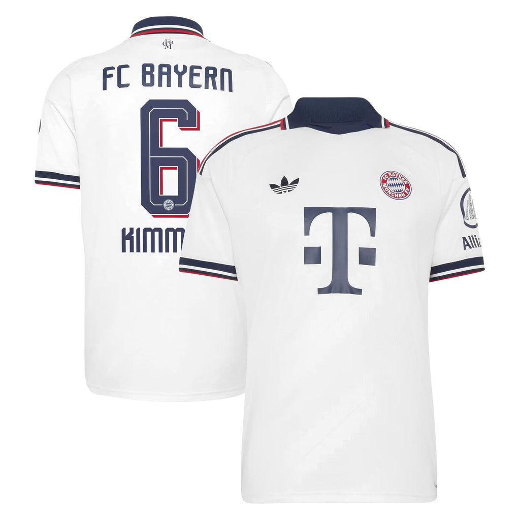 Joshua Kimmich Bayern Munich 2026/27 Away Jersey - White