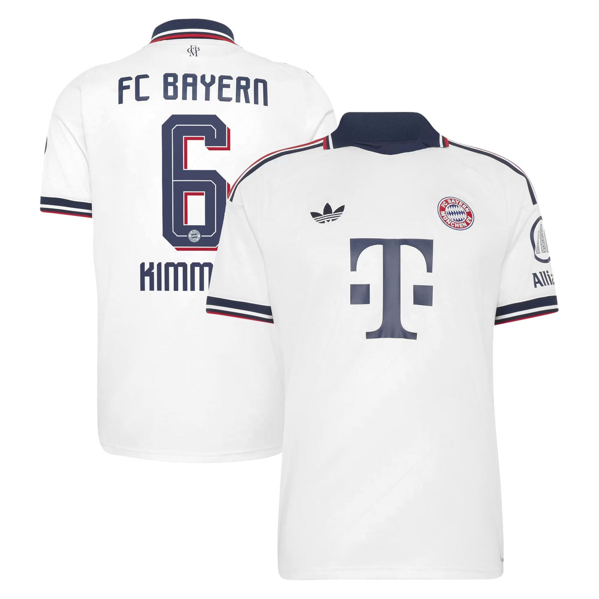 Joshua Kimmich Bayern Munich 2026/27 Away Jersey - White
