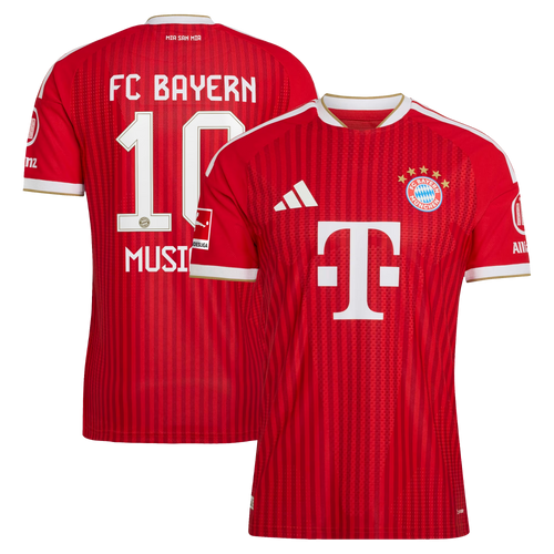 Jamal Musiala Bayern Munich  2026/27 Home On-Field Jersey - Red