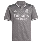 Vini Jr. Real Madrid  Originals Youth 2024/25 Third Player Jersey - Charcoal