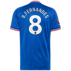 Bruno Fernandes Manchester United 2026/27 Away On-Field  Jersey - Royal