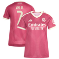Vini Jr. Real Madrid Women's 2026/27 Third Jersey - Pink