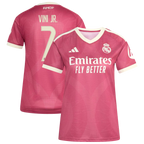 Vini Jr. Real Madrid Women's 2026/27 Third Jersey - Pink