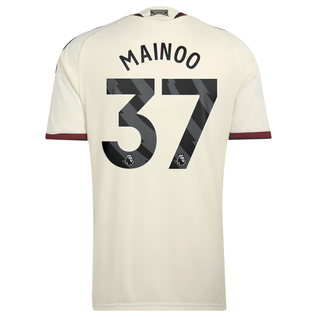 Kobbie Mainoo Manchester United  2026/27 Third Jersey - Cream