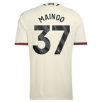 Kobbie Mainoo Manchester United  2026/27 Third Jersey - Cream